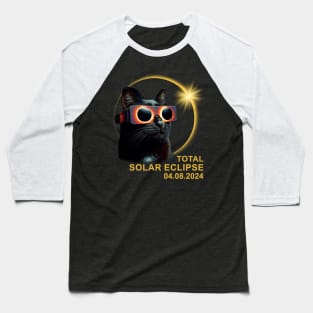 Total Solar Eclipse 2024 Baseball T-Shirt